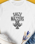 Shize Mazzers, Volume 3, Women's T-Shirt-White. For dog lovers and dog owners. Design by Dog Gang