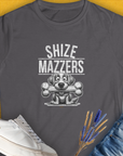 Shize Mazzers, Volume 4, Women's T-Shirt-Charcoal. A dog-themed Design from Dog Gang