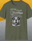 Brown Eyes, My Baby Has Brown Eyes, Volume 1 (Bulldog), Unisex T-Shirt-, a cool and stylish design with a funny saying from Dog Gang