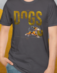 DOGS Series (D-GS), Volume 2, Unisex T-Shirt-, Design by Dog Gang