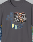 My Heart Belong To Dogs, Volume 1, Unisex T-Shirt-Charcoal, Design by Dog Gang