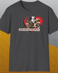 My Heart Belong To Dogs (dogs will always have a place in my heart), Volume 2, Unisex T-Shirt-, a cool and stylish design with a funny saying from Dog Gang