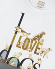 I Love Dogs - Series I, Volume 1, Unisex T-Shirt-. A dog-themed Design from Dog Gang
