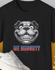 Me Hungry? Volume 5, Unisex T-Shirt-Black, Design by Dog Gang