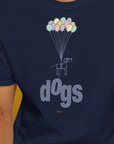 The Dog Gang Minimalistic Series II, Volume 1, Unisex T-Shirt-a minimalistic Shirtdesign for dog lovers by Dog Gang
