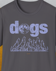 The Dog Gang Minimalistic Series II, Volume 3, Unisex T-Shirt-Charcoal-Design made by Dog Gang