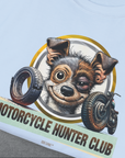 Motorcycle Hunter Club, Volume 1, Unisex T-Shirt-, Design by Dog Gang