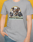 Motorcycle Hunter Club, Volume 1, Unisex T-Shirt-, Design by Dog Gang