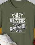 Shize Mazzers, Volume 1, Unisex T-Shirt-Military Green, Design by Dog Gang