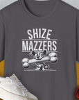 Shize Mazzers, Volume 1, Unisex T-Shirt-Charcoal, Design by Dog Gang