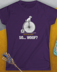 So... Woof? Volume 3, Women's T-Shirt-, a fun and stylish design for dog lovers from Dog Gang