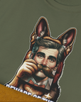 Beware Of The Undercover Police Dogs, Volume 2, Unisex T-Shirt-. A dog-themed Design from Dog Gang