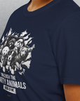 Unleash-Series (Party Animals), Volume 1, Unisex T-Shirt-, Design by Dog Gang